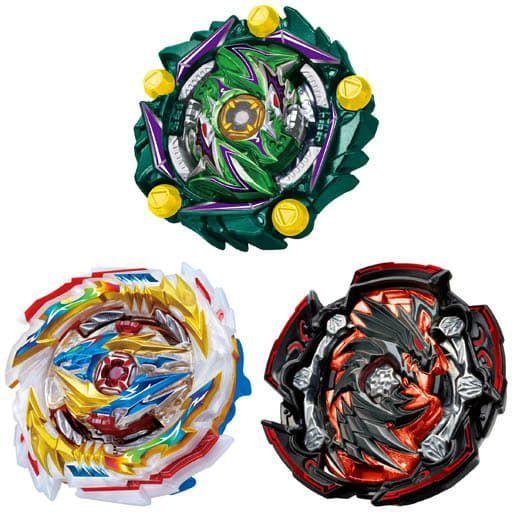 Beyblade BURST B-171 Triple Booster Set Ft. Tempest Dragon